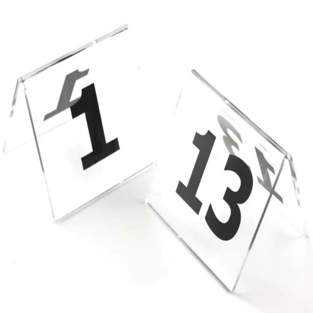 מעמד שולחני מפרספקס שקוף 6X4 ס"מ