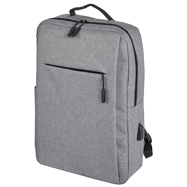 תיק גב ניפון אורטופדי ממותג- למחשב נייד עד 15.6 אינץ עם יציאת USB לטעינה ניידים – תמונה 5